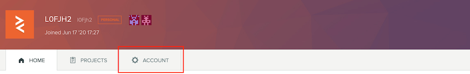 Account Tab