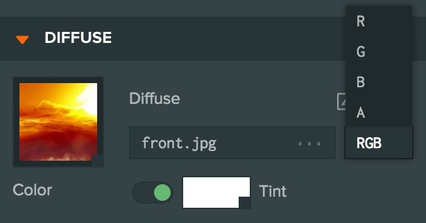 Material Map Slot