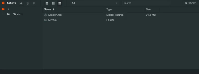 Drag and drop file