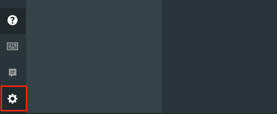 Project settings