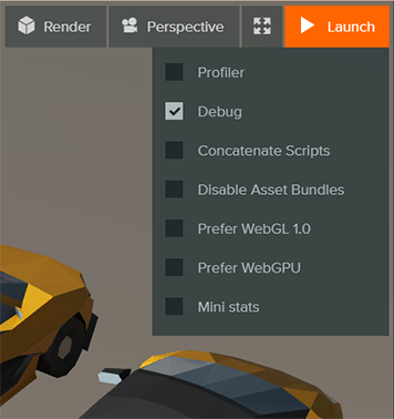 Launch Button