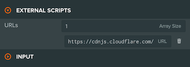 Project settings