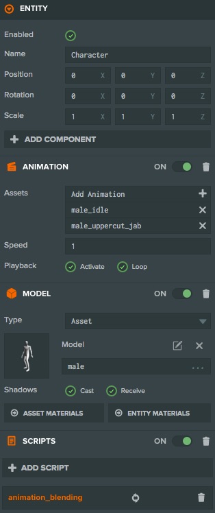 Animated Entity