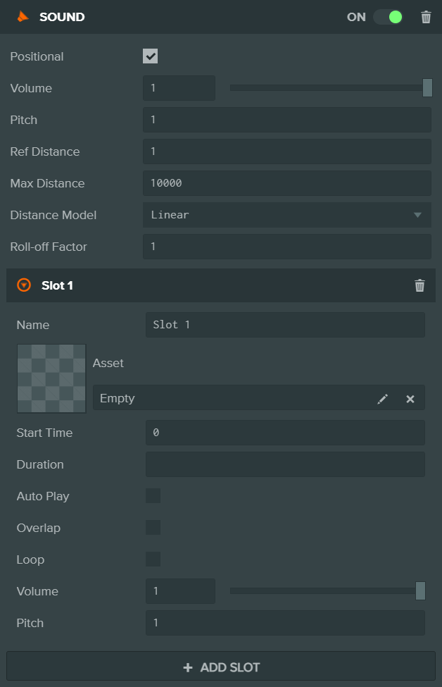 Sound component