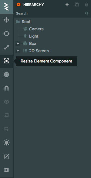 Resize Gizmo Toolbar