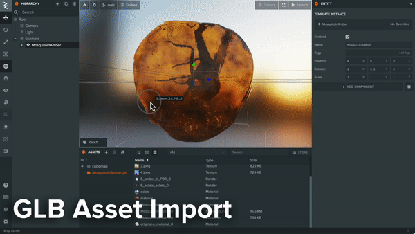 GLB Import Example