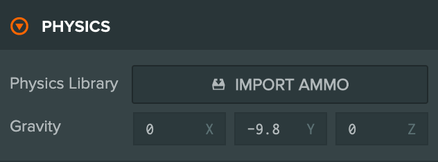 Physics Settings