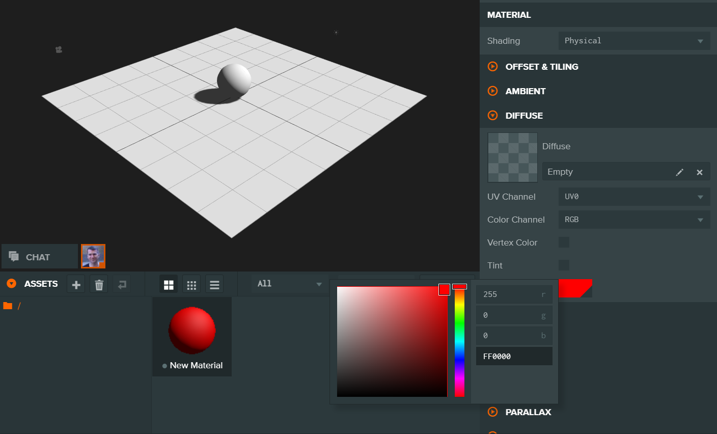 Red Material