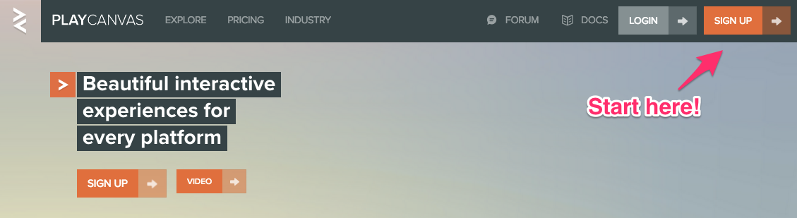 signup
